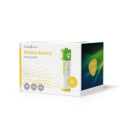 Nedis Alkaline Battery AA | 1.5 V DC | 20-Pack