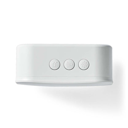 Nedis SmartLife Chime | 433 MHz | Accessory for: WIFICDP10GY / WIFICDP30WT / WIFICDP40CWT | Battery Powered / USB Powered | 4 Sounds | 4.5 V DC / 5 V DC | Adjustable volume | White
