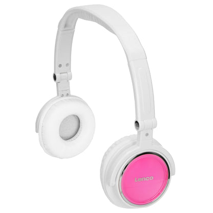 Lenco DVP-910PK | Portable 9" DVD-Player | USB Headphones and Mounting bracket | Pink