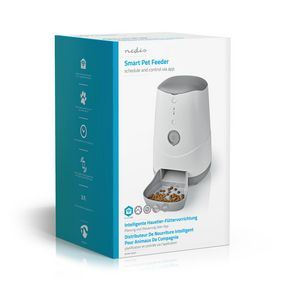 Nedis SmartLife Pet Food Dispenser | Automatic Dog and Cat Feeder | Wi-Fi | 3.7 l | Android™ / IOS