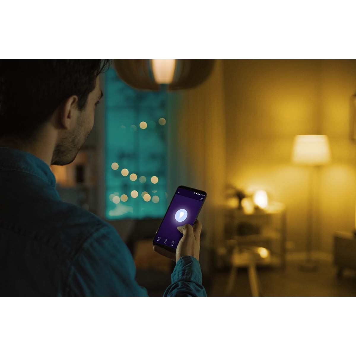 Alecto A60 E27 Smart filament LED Bulb with Wi-Fi