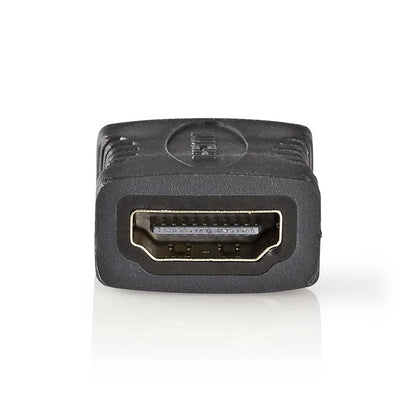 Nedis HDMI™ Adapter | HDMI™ Output | HDMI™ Output | Gold Plated | Straight | PVC | Anthracite | 1 pcs | Box