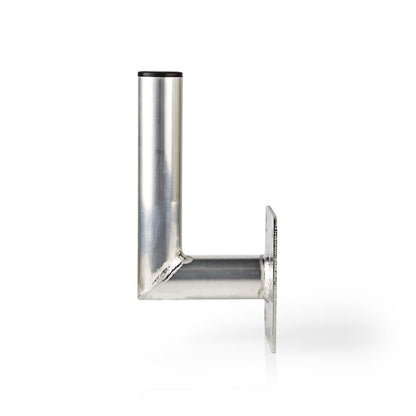 Nedis Satellite Wall Mount | Distance to wall: 150 mm | Diameter clamp: 50 mm | Maximum dish size: 100 cm | Aluminium | Silver