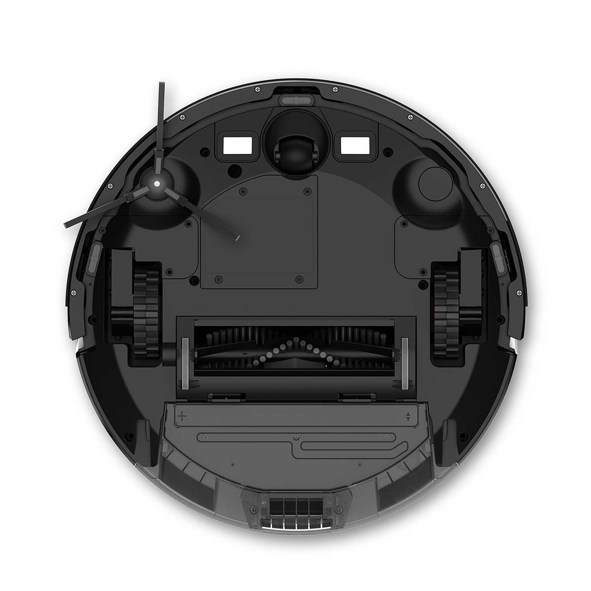 Nedis WIFIVCL10CBK | SmartLife Robot Vacuum Cleaner | Navigation method: Laser Navigation | Wi-Fi | Capacity collection reservoir: 0.59 l | Automatic charging | Maximum operating time: 1.75 hrs | Black | Android™ / IOS