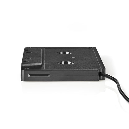 Nedis Car Radio Cassette Adapter | 3.5 mm | Cable length: 1.00 m | Black