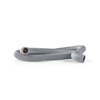 Nedis Outlet Hose | 22 mm | 19 mm | 0.5 Bar | 60 °C | 2.50 m | Application: Dish / Washing Machine | Grey