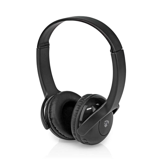 Nedis Wireless On-Ear Headphones | Maximum battery play time: 8 hrs | Built-in microphone | Press Control | Voice control support | Volume control