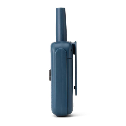Alecto FR10BU | Walkie-Talkie Set | 2 Handsets | Up to 6 km | Frequency channels: 8 | PTT / VOX | 24 h standby | Blue