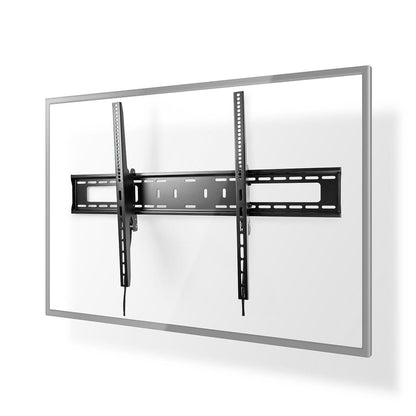 Nedis Tiltable TV Wall Mount | 60 - 100 " | Maximum supported screen weight: 75 kg | Tiltable: 5 ° | Minimum wall distance: 85 mm | Steel | Black
