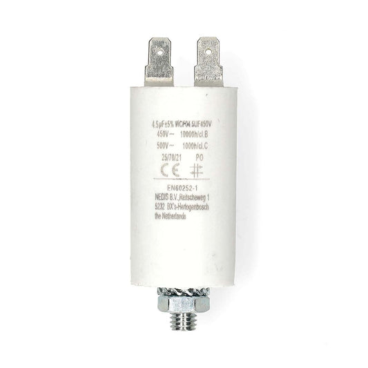 Nedis WCF04.5UF450V | Capacitor | 4.5 uF | 450 V | Faston | 10 pcs