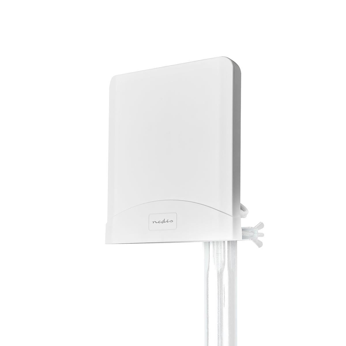 Nedis 5G / 4G / 3G Antenna | 5G | Indoor & Outdoor | 698-5000 MHz | Gain: 6 dB | 2.50 m | White