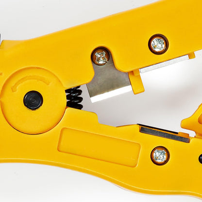 Nedis Cable Stripping Plier | Stripping Tool | ABS / Steel | Black / Yellow