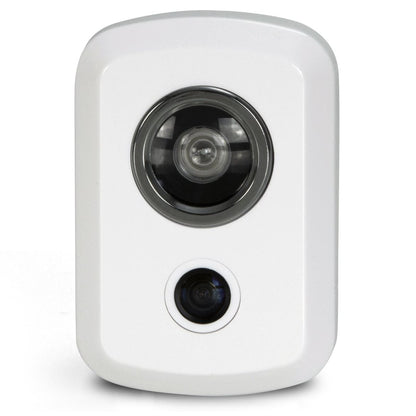Alecto LCD Digital Battery Powered Door Peephole Viewer with Colour 2.4" Display | White