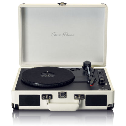 Lenco TT-115CR | Bluetooth® Turntable with built-in speakers Cream