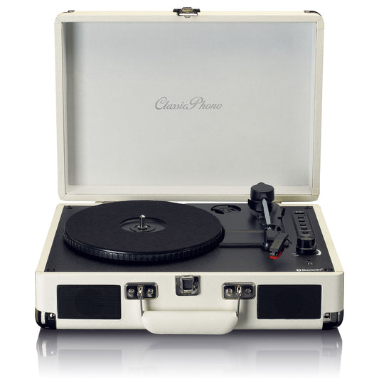 Lenco TT-115CR | Bluetooth® Turntable with built-in speakers Cream