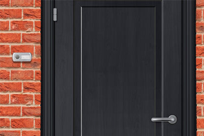 Alecto Wireless Battery Powered Doorbell | 36 Tones | Black / Silver
