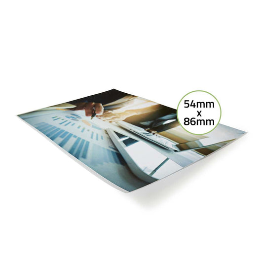 Nedis Laminating Film | 54x86mm | Thickness: 125 µm | Packed per: 100 pcs | PET | Transparent