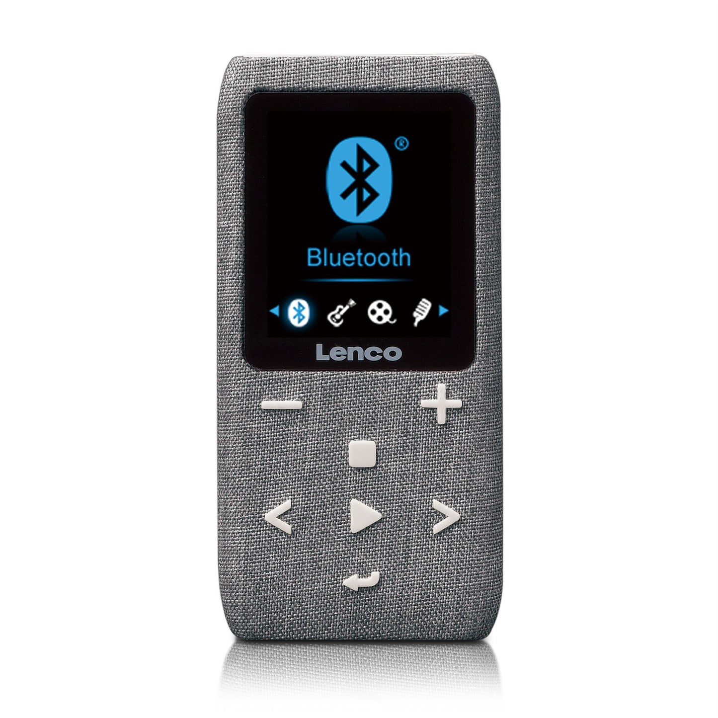 Lenco XEMIO-861GY | MP3/MP4 Player | Bluetooth® | 8GB | Micro SD Card Expansion | Grey