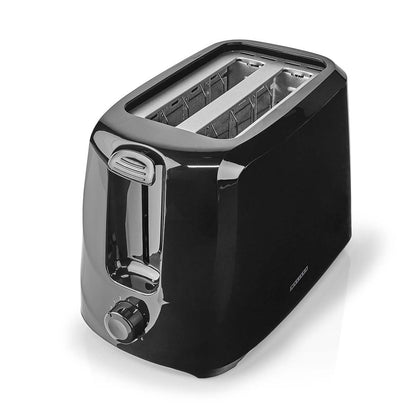 MELISSA 16140149 | Toaster | 2 Slots | 700 W | 6 Browning levels | Removable crumb tray | Cancel function | Black