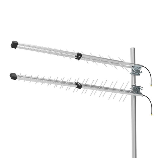 Nedis 5G / 4G / 3G Antenna | 5G | Outdoor | 698 - 3800 MHz | Gain: 15 dB | 0.30 m | Silver