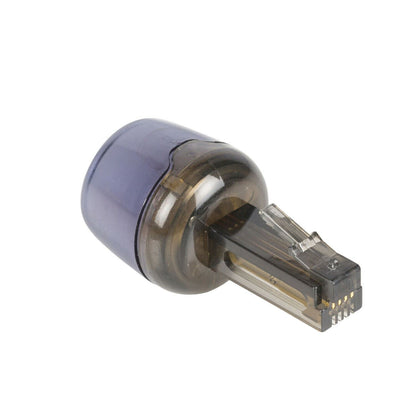 Nedis Anti-Twist Telecom Adapter | Connector type: RJ10 | Adapter type: Adapter | PVC | Black / Transparent