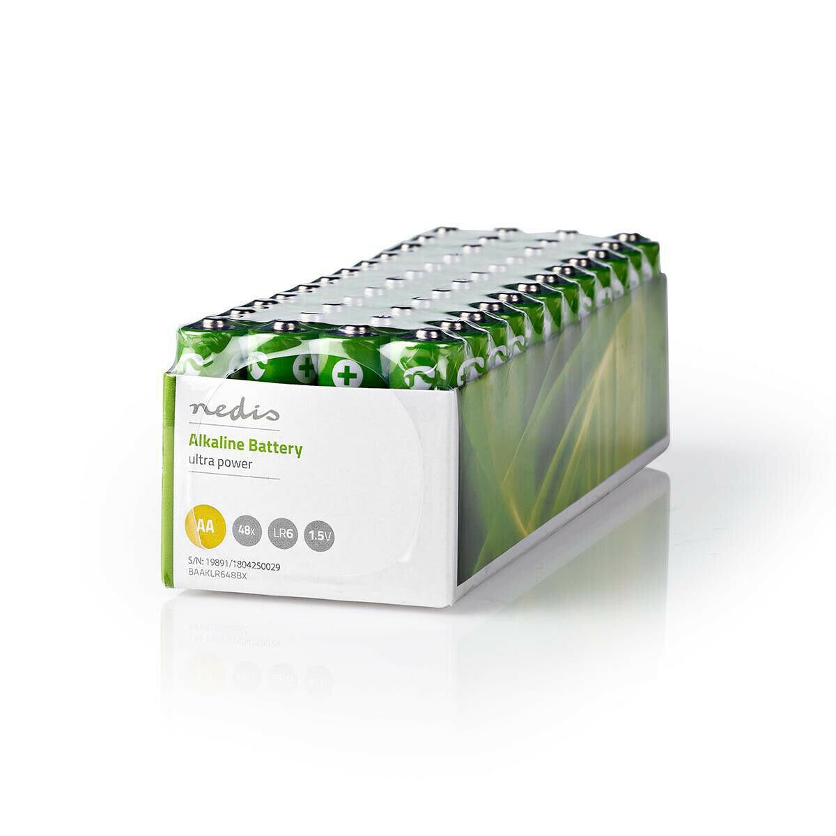 Nedis Alkaline Battery AA | 1.5 V DC | 48-Pack