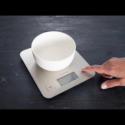 Gastronoma 18310015 | Digital LCD Electronic Kitchen Scale 5 kgs | Stainless Steel