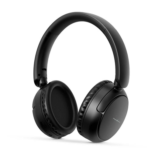 Nedis Wireless Over-Ear Headphones | Maximum battery play time: 12 hrs | Built-in microphone | Press Control | Voice control support | Volume control | Black