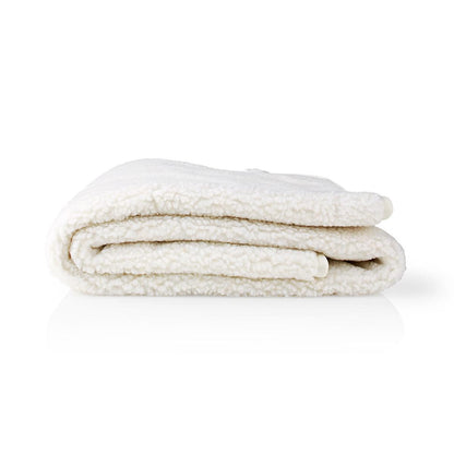 Nedis Electric Blanket | Underblanket | 1 Person | 150 x 80 cm | 3 Heat Settings | Washable | Overheating protection | Polyester / Synthetic