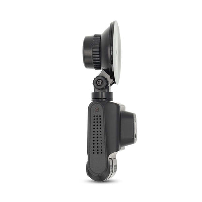 Nedis Dash Cam | 4K@30fps | 12 MPixel | 2 " | Wi-Fi | LCD | Dual camera | Cabine view camera | GPS | Parking sensor | Motion detection | Night view | Black