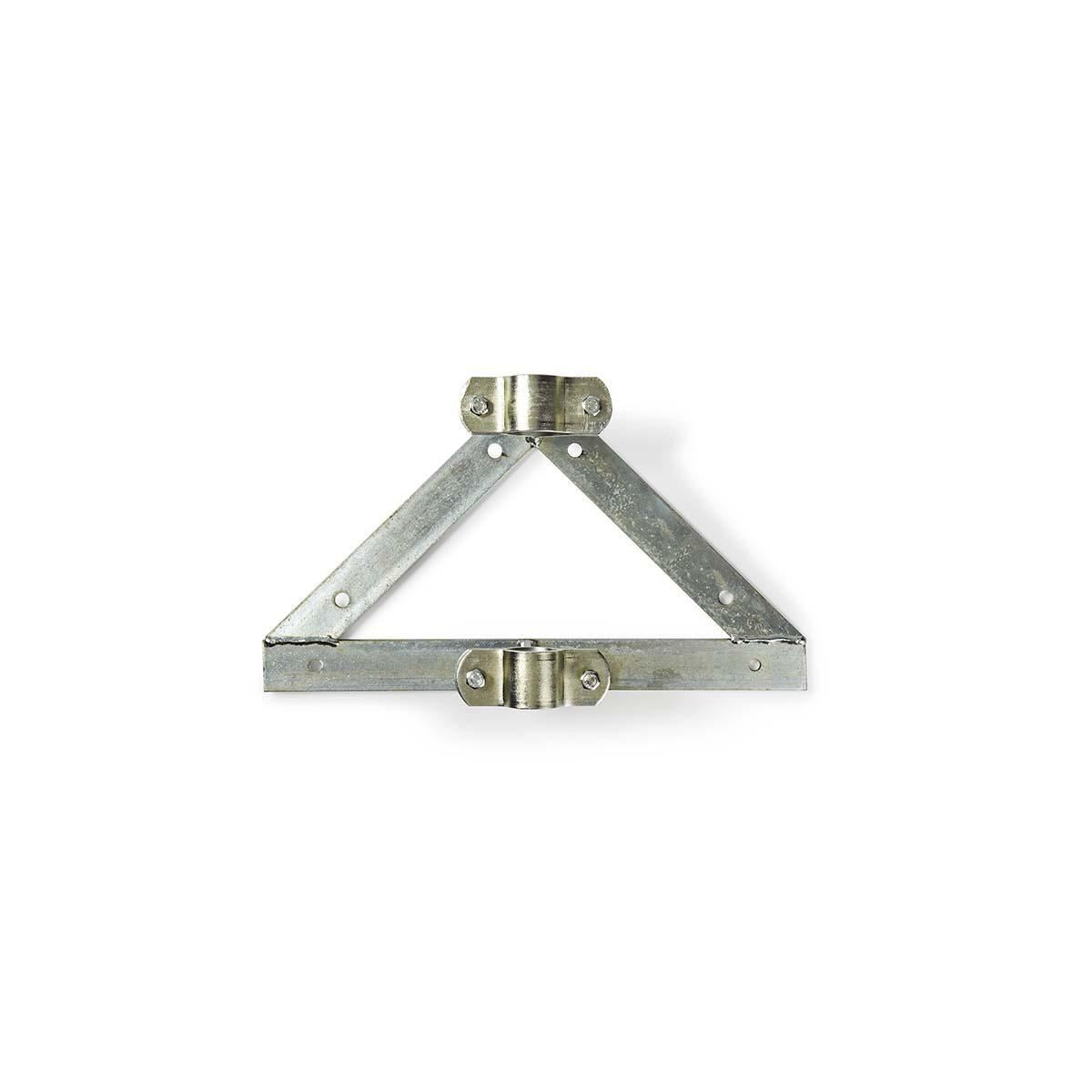 Nedis Satellite Wall Mount | Distance to wall: 90 mm | Diameter clamp: 32-42 mm | Steel | Silver