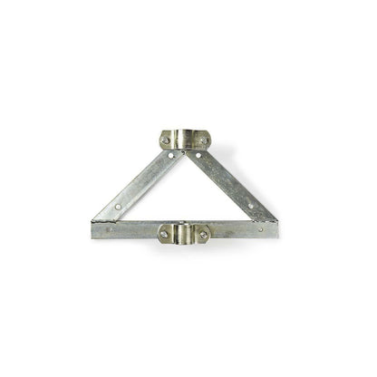 Nedis Satellite Wall Mount | Distance to wall: 90 mm | Diameter clamp: 32-42 mm | Steel | Silver