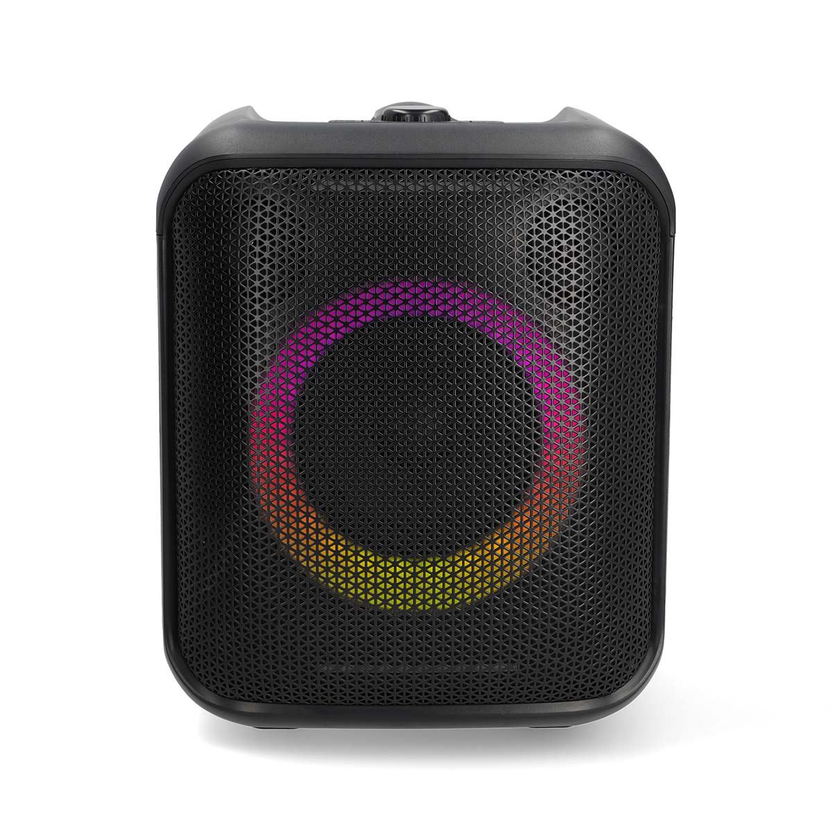 Nedis Bluetooth® Party Speaker | Maximum battery play time: 5 hrs | 150 W | Carrying handle | Party lights | Linkable | Equalizer | Black / Orange