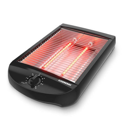 MELISSA Flat Bed Toaster | Removable Crumb Tray | Auto Off | Buzzer | 600W | Black
