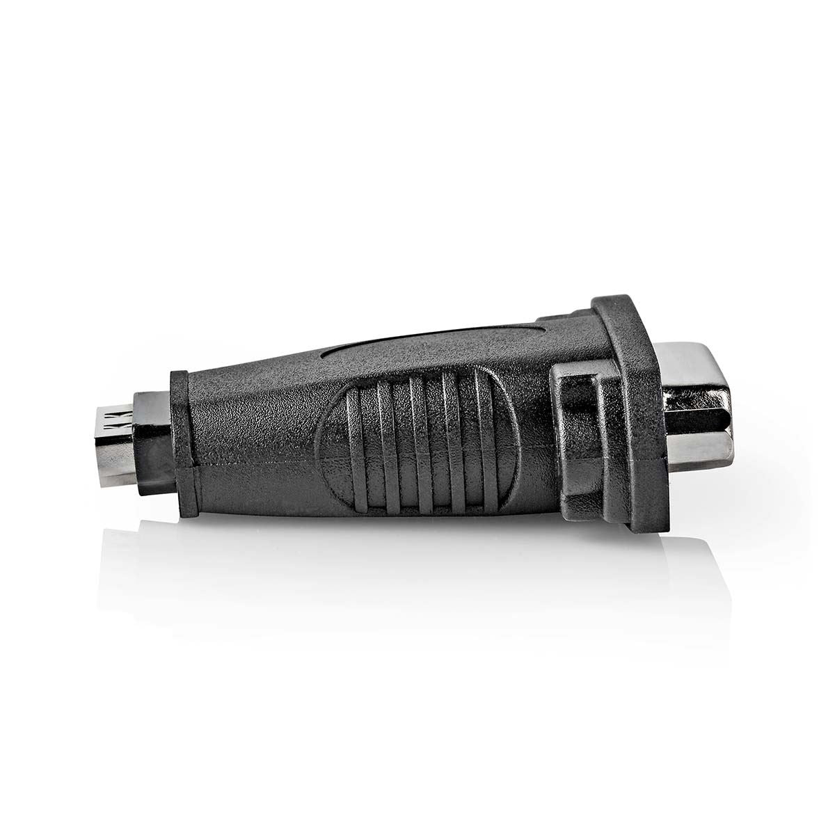 Nedis HDMI™ Adapter | HDMI™ Input | DVI-D 24+1-Pin Female | Nickel Plated | Straight | ABS | Black | 1 pcs | Box