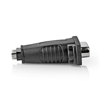 Nedis HDMI™ Adapter | HDMI™ Input | DVI-D 24+1-Pin Female | Nickel Plated | Straight | ABS | Black | 1 pcs | Box