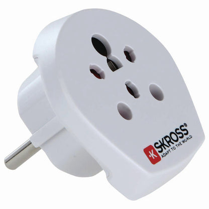 Skross SKross | Travel Adapter | India / Israel / Denmark to Europe