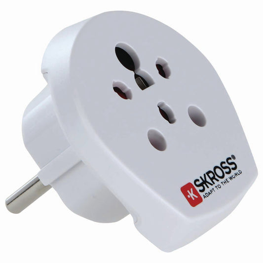 Skross SKross | Travel Adapter | India / Israel / Denmark to Europe