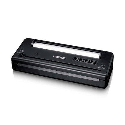 MELISSA Vacuum sealer | 110w | with Integrated Roll Holder |Built-in Cutter | Black