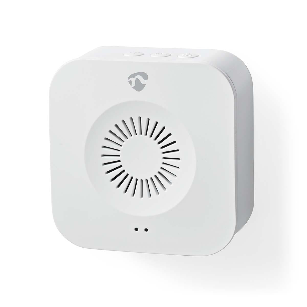 Nedis SmartLife Chime | 433 MHz | Accessory for: WIFICDP10GY / WIFICDP30WT / WIFICDP40CWT | Battery Powered / USB Powered | 4 Sounds | 4.5 V DC / 5 V DC | Adjustable volume | White
