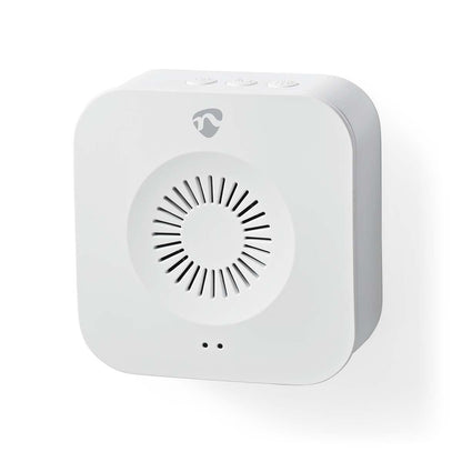 Nedis SmartLife Chime | 433 MHz | Accessory for: WIFICDP10GY / WIFICDP30WT / WIFICDP40CWT | Battery Powered / USB Powered | 4 Sounds | 4.5 V DC / 5 V DC | Adjustable volume | White