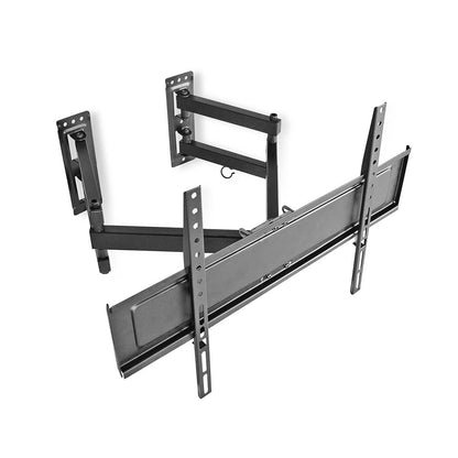 Nedis Full Motion TV Wall Mount | 32 - 70 " | Maximum supported screen weight: 40 kg | Tiltable | Rotatable | Minimum wall distance: 80 mm | Maximum wall distance: 520 mm | 3 Pivot point(s) | Steel | Black