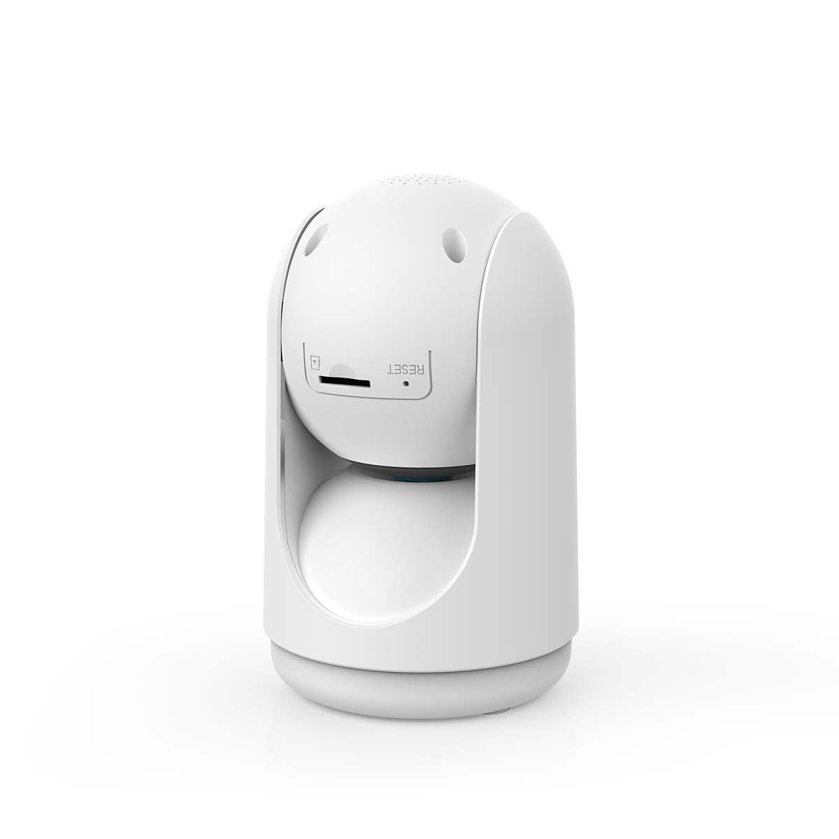 Nedis SmartLife Indoor Camera | Wi-Fi | 3MP Full HD 1296p | Pan tilt | Cloud Storage (optional) / microSD (not included) / Onvif | With motion sensor | Night vision | White