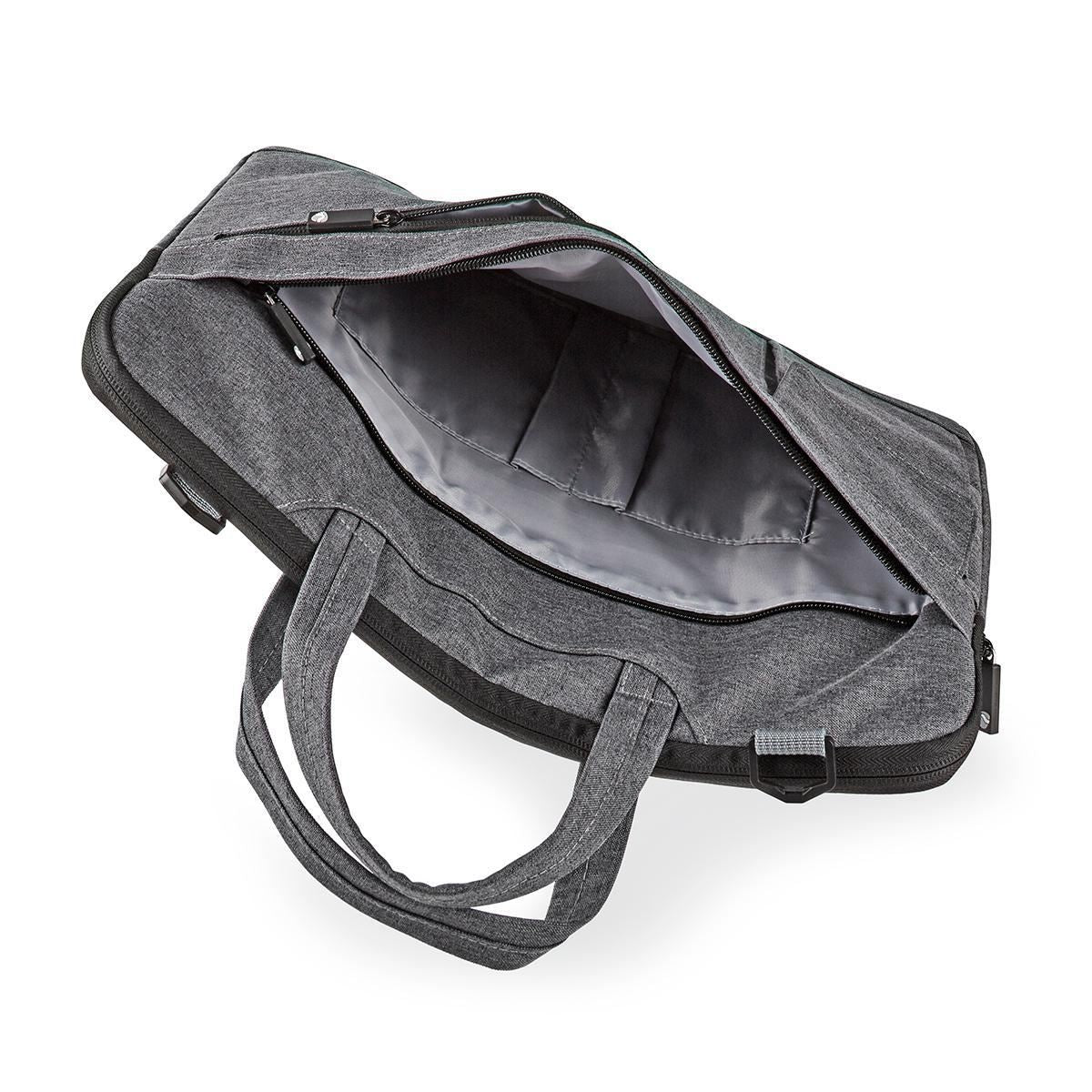 Nedis Notebook Bag | 15 - 16" | Wearing belt | 8 Compartments | 30 mm | 285 mm | 410 mm | Polyester
