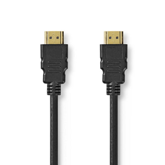 Nedis Ultra High Speed HDMI™ Cable | HDMI™ Connector | HDMI™ Connector | 8K@60Hz | 48 Gbps | 3.00 m | Round | 6.7 mm | Black | Box