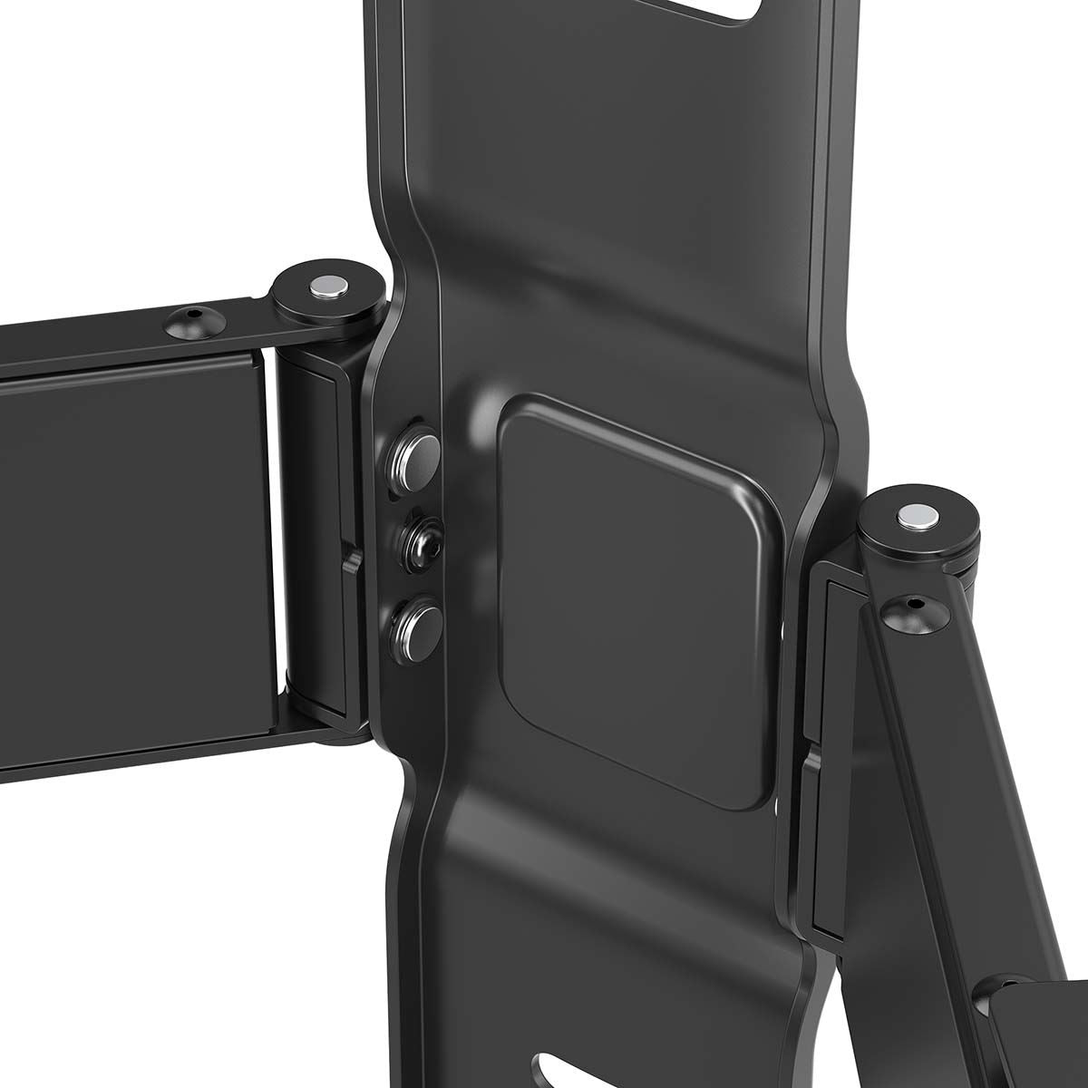 Nedis Full Motion TV Wall Mount | 43 - 90 " | Maximum supported screen weight: 50 kg | Tiltable | Rotatable | Minimum wall distance: 19.6 mm | 2 Pivot point(s) | ABS / Metal | Black