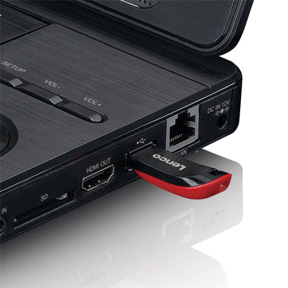 Lenco BRP-1150BK | Portable 11.5" Blu-Ray & DVD Player | Black