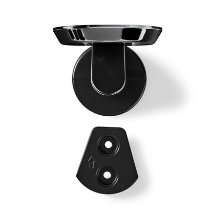 Nedis Speaker Mount | Compatible with: Google Home® | Wall | 2 kg | Fixed | Metal / Steel | Black