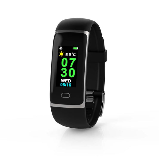 Nedis SmartLife Watch | 0.96 " | LCD | IP67 | Maximum operating time: 120 hrs | Android™ / IOS | Black