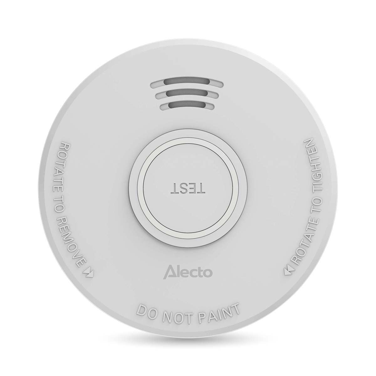 Alecto SD530 Smoke detector | >85 dB | Battery Powered | EN14604:2005/AC:2008 | White |2 Pack